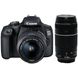 Дзеркальний фотоапарат Canon EOS 2000D kit (18-55 + 75-300) (2728C021) 14056210 фото 1