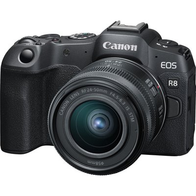 бездзеркальний фотоапарат Canon EOS R8 kit RF 24-50mm IS STM (5803C016) 24575664 фото