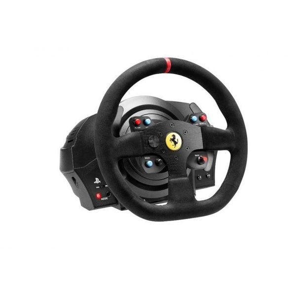 Комплект (кермо, педалі) Thrustmaster T300 Ferrari Integral RW Alcantara edition Black (4160652) 14317483 фото