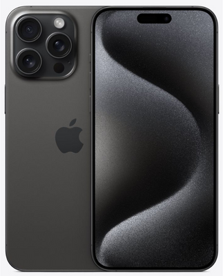Смартфон Apple iPhone 15 Pro Max 256GB Black Titanium (MU773) Apple iPhone 15 Pro Max 256GB Black Titanium (MU773) фото