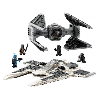 Блоковий конструктор LEGO Star Wars Мандалорський винищувач проти Перехоплювача TIE (75348) 24590282 фото