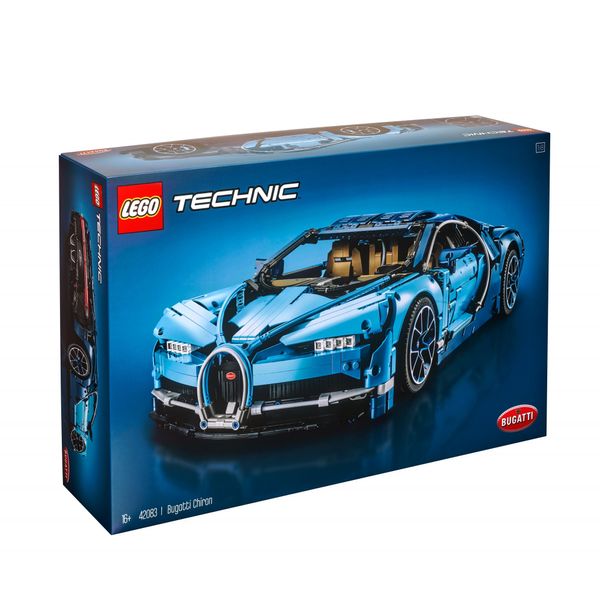 Авто-конструктор LEGO Technic Bugatti Chiron Бугатти (42083) 13927909 фото