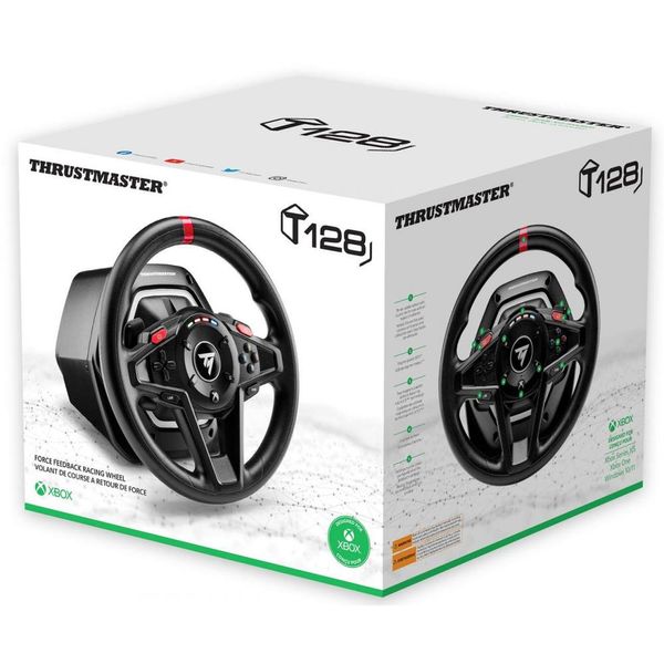 Комплект (кермо, педалі) Thrustmaster T128 Xbox Series X|S, Xbox One, PC (4460184) 24249093 фото