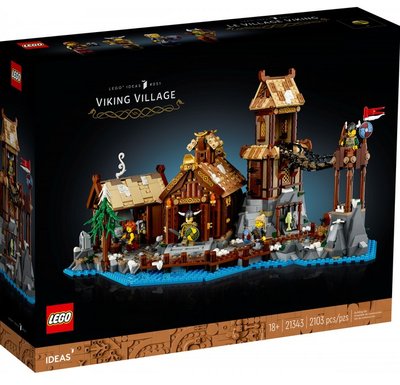 Блоковий конструктор LEGO Село вікінгів (21343) 21343 фото