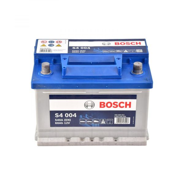 Автомобільний акумулятор Bosch 6СТ-60 S4 Silver (S40 040) 95053 фото