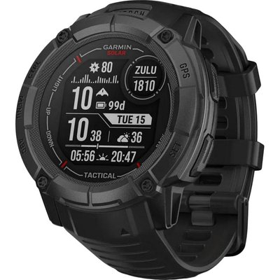 Смарт-часы Garmin Instinct 2X Solar - Tactical Edition Black (010-02805-13/03/74) 24563465 фото