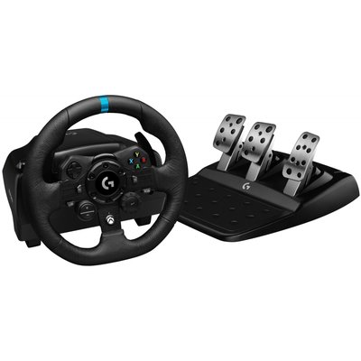 Комплект (руль, педали) Logitech G923 Xbox One/PC (941-000158) 20988082 фото