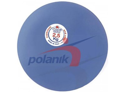 М'яч гумовий TRIAL супер мякий 2,5 кг синій (VDL25) 3695033 фото