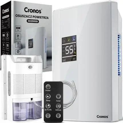 Осушувач повітря Cronos DH2000D White 495675 фото