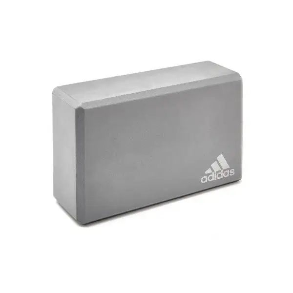 Блок для йоги Adidas Yoga Block сірий Уні 22.8x15.2x7.6 см ADYG-20100FOAM фото