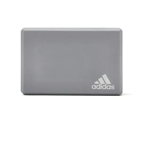 Блок для йоги Adidas Yoga Block сірий Уні 22.8x15.2x7.6 см ADYG-20100FOAM фото