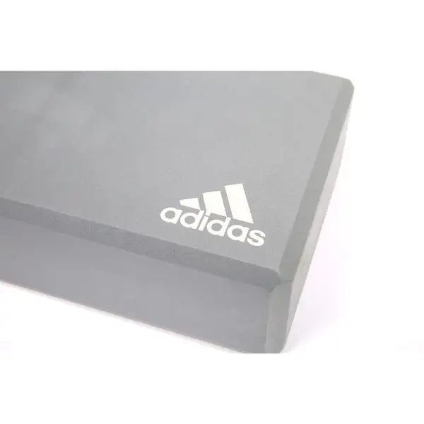 Блок для йоги Adidas Yoga Block сірий Уні 22.8x15.2x7.6 см ADYG-20100FOAM фото