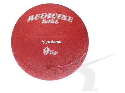 Медбол гумовий Polanik 9 кг (PLG-9) 3694943 фото