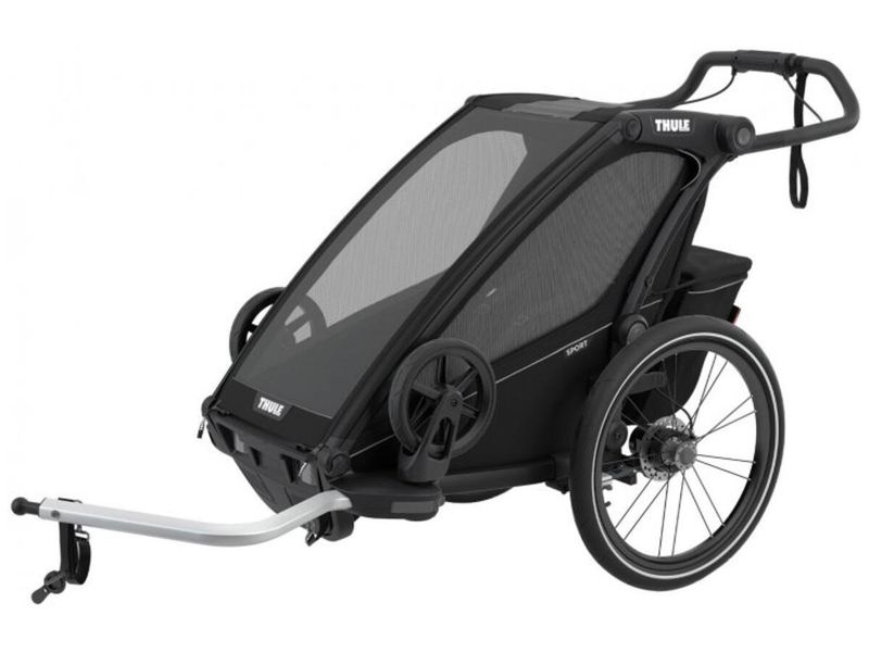 Мультиспортивний візок Thule Chariot Sport1 2021 Midnight Black TH10201021 2828084 фото