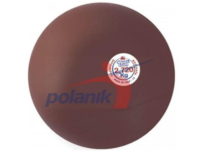 Гумовий м'яч TRIAL супермякий 2,72 кг коричневий (VDL27) 3695013 фото