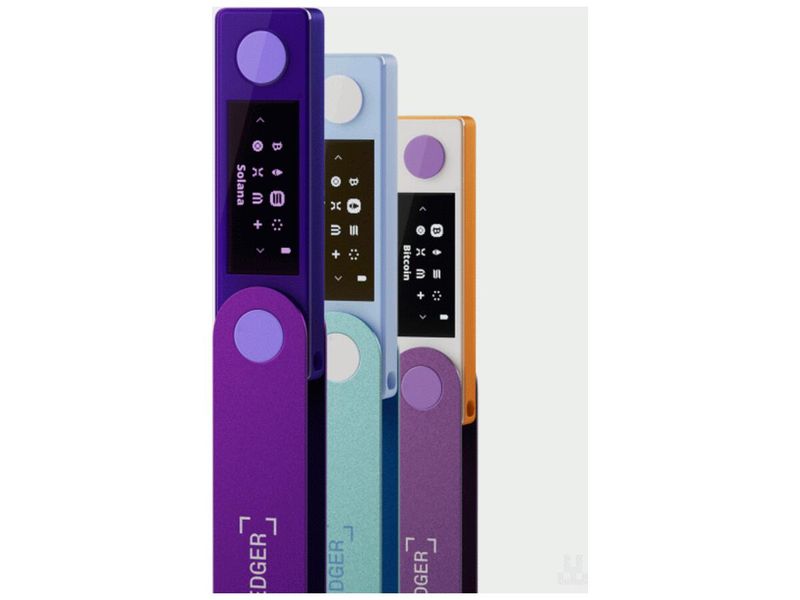Крипто гаманець Ledger Nano X Amethyst Purple 3400974 фото