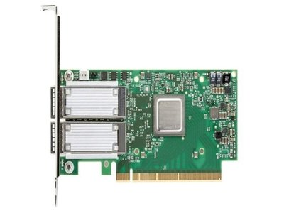 Сетевая карта Dell Mellanox ConnectX-5 Dual Port 10/25GbE SFP28 Adapter, PCIe Full Height, V2 (540-BDIZ) 3073538 фото