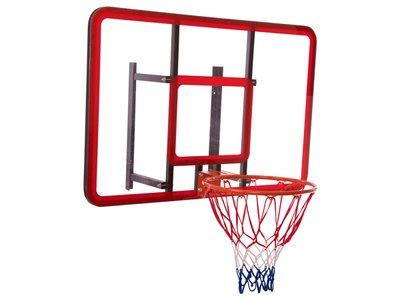 Щит баскетбольний з кільцем та сіткою FDSO S008 Червоний (57508500) 2855144 фото
