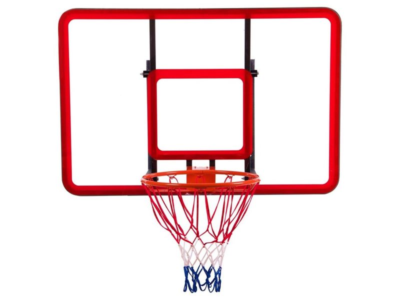 Щит баскетбольний з кільцем та сіткою FDSO S008 Червоний (57508500) 2855144 фото