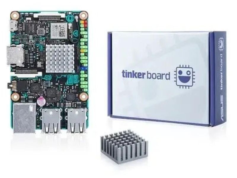 Одноплатний комп'ютер ASUS Tinker board (RK3288, GPU Mali-T764, 2GB RAM, WIFI, Bluetooth) (RA586) 3196585 фото