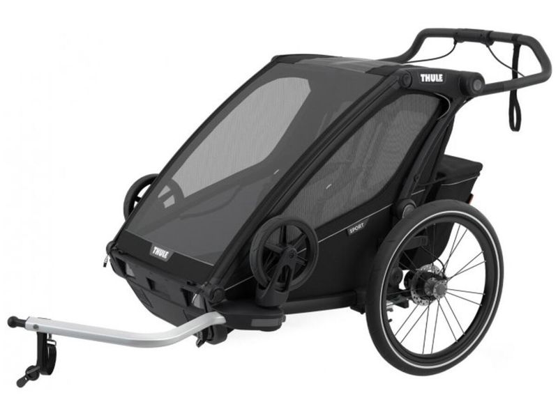 Коляска мультиспортивна Thule Chariot Sport2 2021 Midnight Black TH10201023 2828086 фото