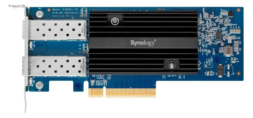 Мережа карта Synology dual 10GbE SFP add-in-card (E10G21-F2) 2247765 фото