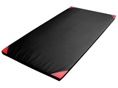 Гімнастичний килимок inSPORTline Anskida T120 з протиковзким покриттям чорний (16687-2) 3693744 фото