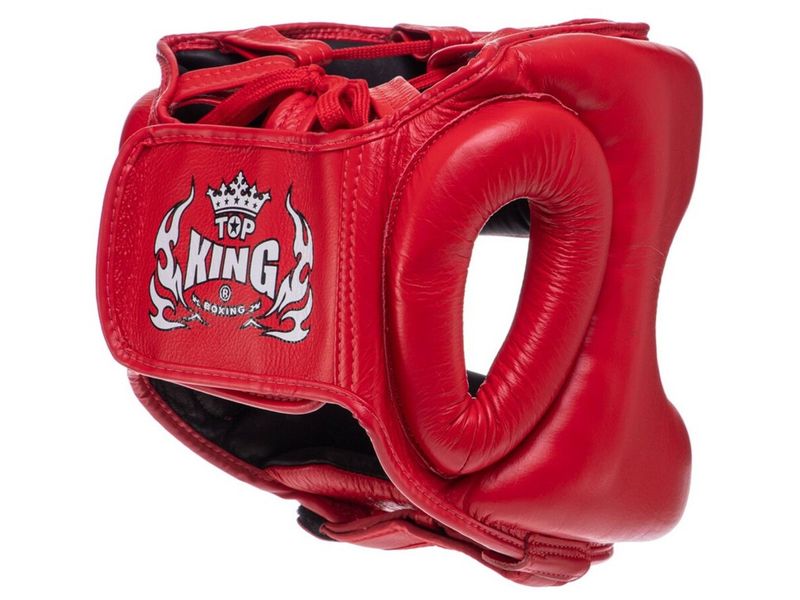 Шолом боксерський з бампером Top King Boxing TKHGPT-CC XL Червоний (37551053) 2921714 фото