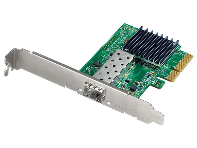 Мережевий адаптер Edimax EN-9320SFP+ V2 (1xSFP+, PCI-E, з кріпленням low profile) 3729803 фото