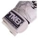 Боксерські рукавички шкіряні Top King Boxing Super Snake TKBGSS-0210oz Біло-срібний (37551023) 2817734 фото 3