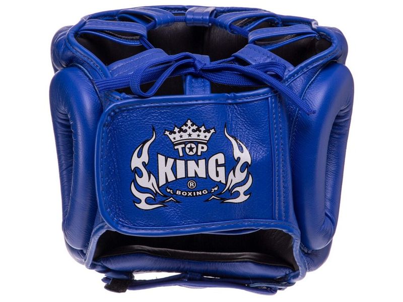 Шолом боксерський з бампером Top King Boxing TKHGPT-CC S Синій (37551053) 2921712 фото