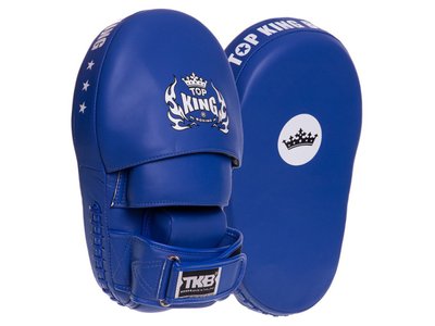 Лапа вигнута для боксу та єдиноборств Top King Boxing Extreme TKFME Синій (37551024) 2903632 фото