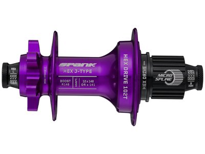 Втулка задня SPANK HEX J-Type Boost R148 Microspline 32H, Purple (C04HJ12E70MASPK) 3638860 фото