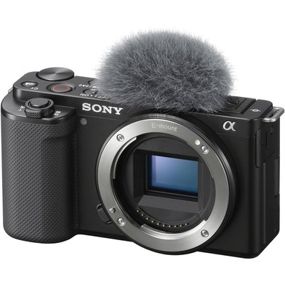 Компактний фотоапарат зі змінним об'єктивом Sony ZV-E10 body Black (ILCZVE10B.CEC) 23548854 фото