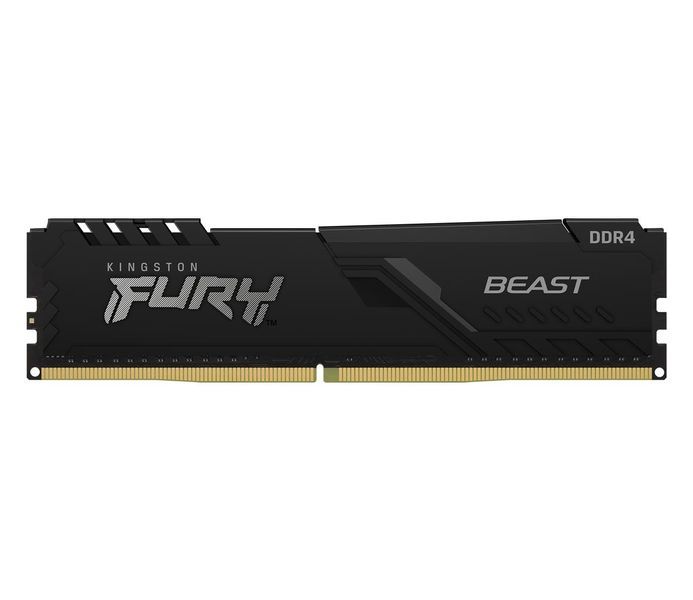 Пам'ять для настільних комп'ютерів Kingston Fury 8 GB DDR4 3600 MHz BEast Black (KF436C17BB/8) 350995 фото