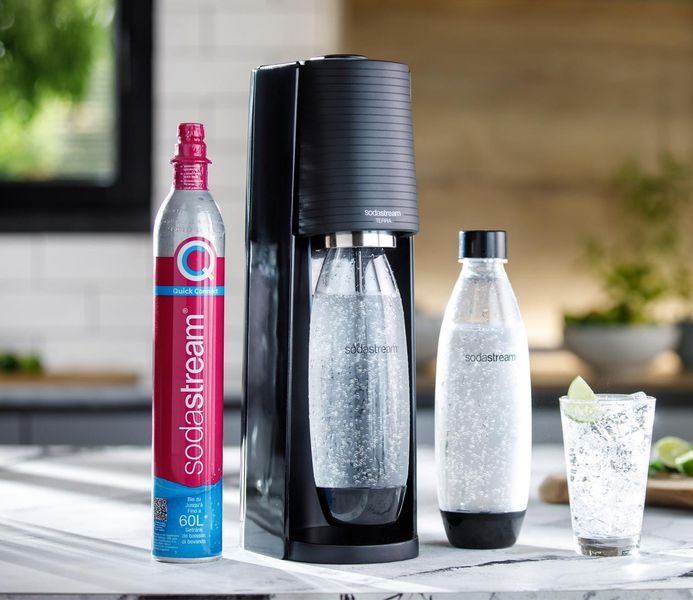 Сифон для газування води Sodastream Terra Black 353922 фото