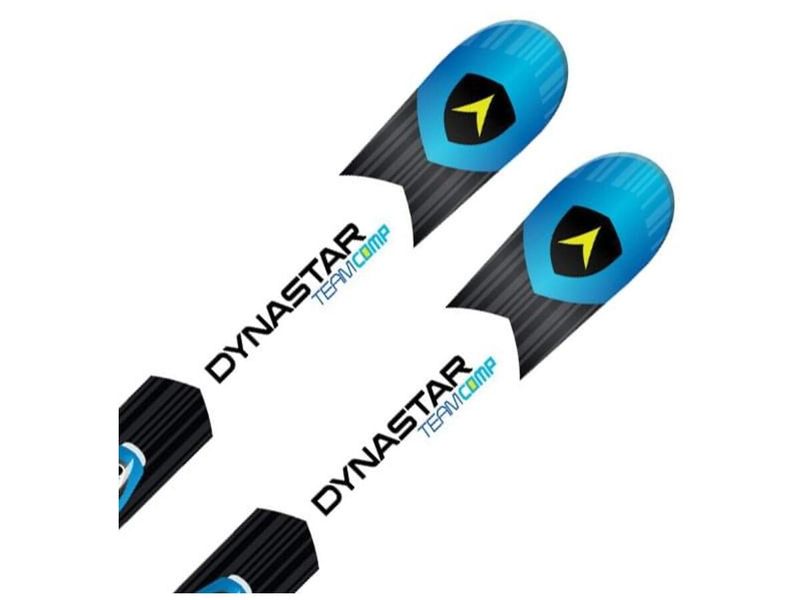 Лижі гірські (комплект) для підлітків Dynastar TEAM COMP XPRESS+XPRESS TEAM 7 130см White/black/blue (DAEBB02+FC2D055) 3599315 фото