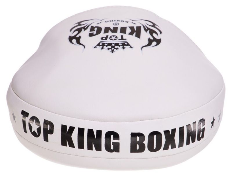 Лапа вигнута для боксу та єдиноборств Top King Boxing Extreme TKFME Білий (37551024) 2903630 фото