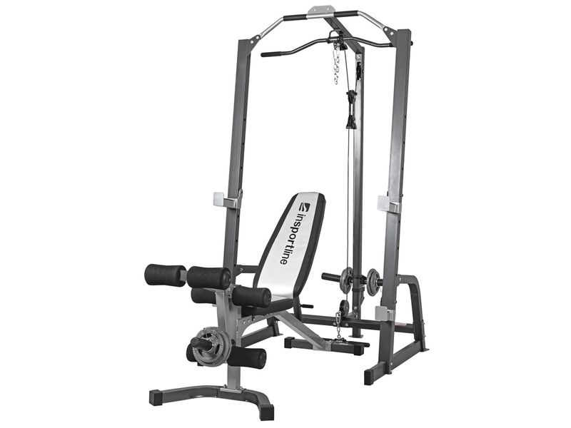 Багатофункціональний атлас з лавкою для тренувань inSPORTline Power Rack PW60 (20817) 2998462 фото