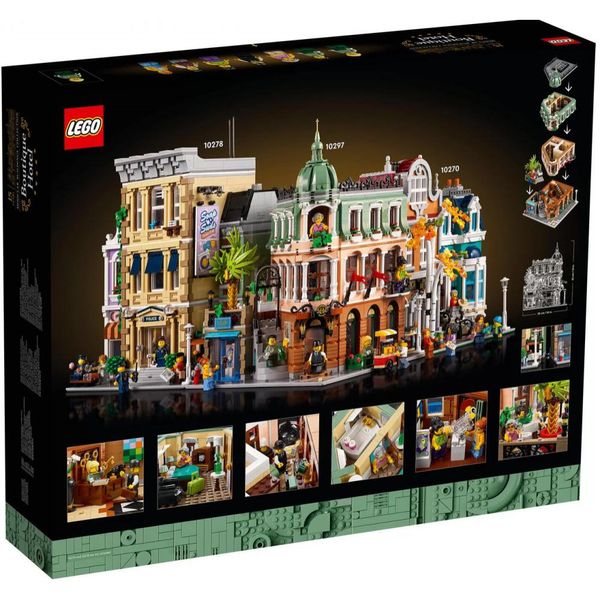 Блочный конструктор LEGO Icons Бутік-готель (10297) 23837421 фото