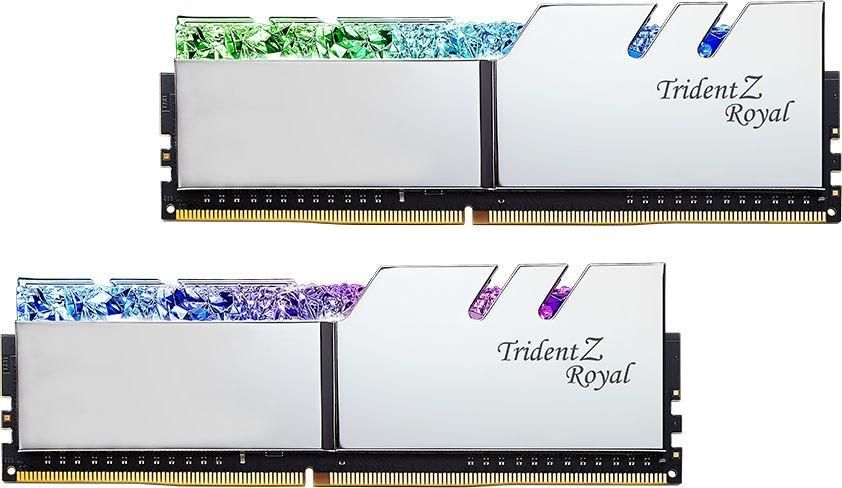 Пам'ять для настільних комп'ютерів G.Skill G.Skill 32 GB (2x16GB) DDR4 3600 MHz Trident Z Royal (F4-3600C19D-32GTRS) 339642 фото