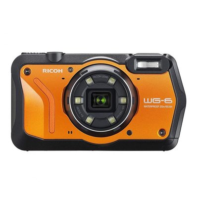 Ультра-компактний фотоапарат Ricoh WG-6 Orange 21556645 фото