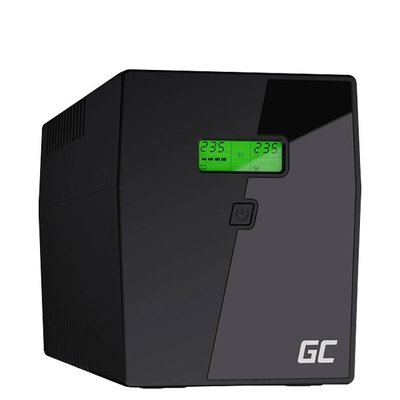 Лінійно-інтерактивний ДБЖ Green Cell UPS04 (1500VA/900W) UPS04 (1500VA/900W) фото