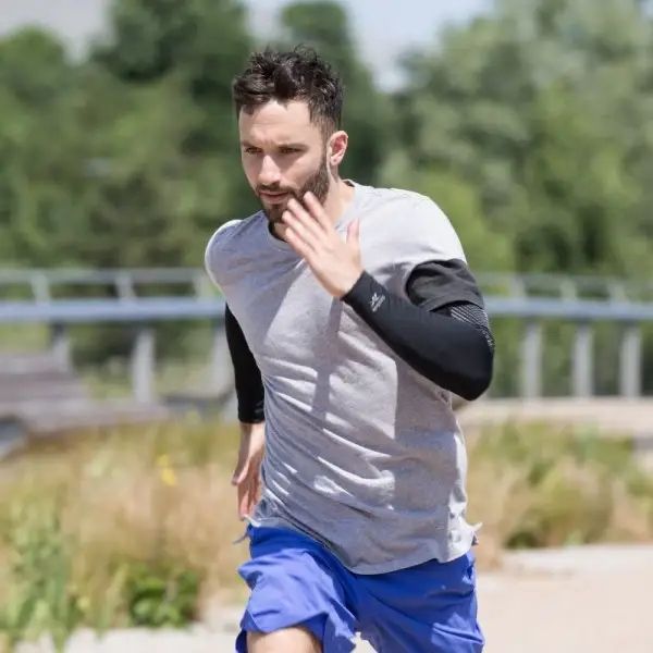 Компресійні рукава Reebok Compression Arm Sleeve чорний Уні L RRSL-13025 фото