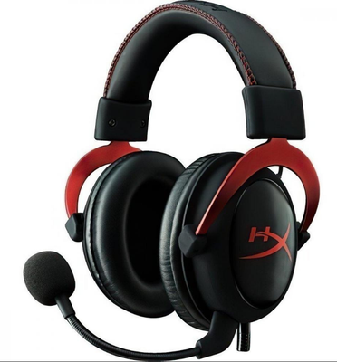 Навушники з мікрофоном HyperX Cloud II Red (KHX-HSCP-RD/4P5M0AA) KHX-HSCP-RD/4P5M0AA фото