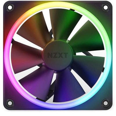 Вентилятор NZXT F120 RGB Black (RF-R12SF-B1) 480171 фото