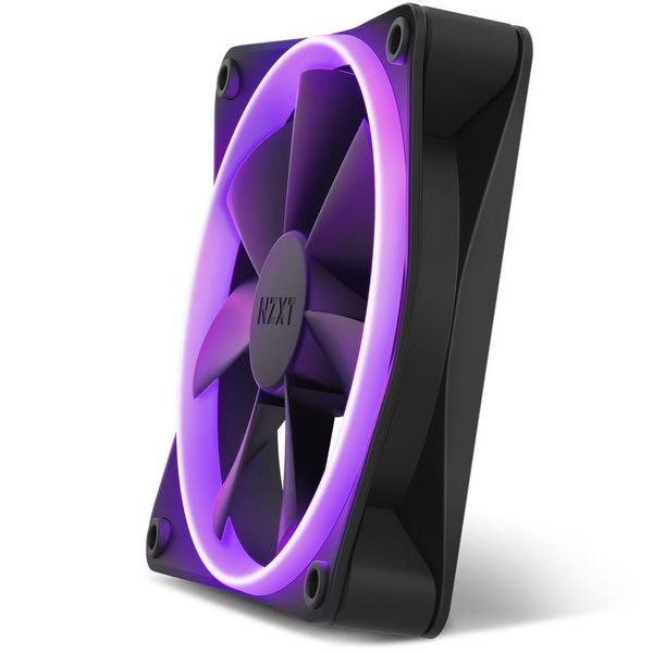 Вентилятор NZXT F120 RGB Black (RF-R12SF-B1) 480171 фото