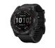 Смарт-годинник Garmin Fenix 7X Sapphire S. Black DLC Titanium w. Black Band (010-02541-22/23/45) 010-02541-22/23/45 фото