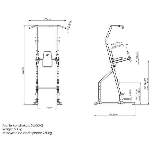 Комбінований станок Marbo Sport MS-U110 2.0 MS-29630 фото