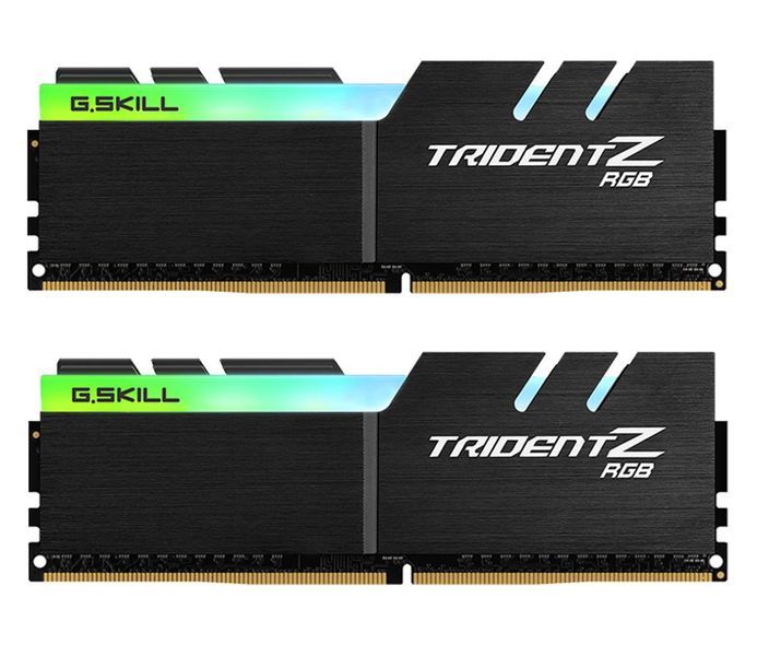 Пам'ять для настільних комп'ютерів G.Skill 16 GB (2x8GB) DDR4 4000 MHz Trident Z RGB (F4-4000C18D-16GTZRB) 339658 фото